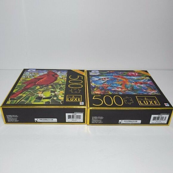 Big Ben Luxe Jigsaw Puzzles Cardinal & Koi Fish - Picture 6 of 10